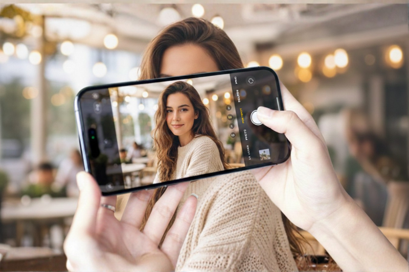 Chế độ chụp chân dung xóa phông với hiệu ứng bokeh trên iPhone