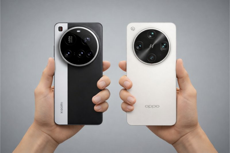 So sánh điện thoại Xiaomi và OPPO chi tiết năm 2026 So sánh điện thoại Xiaomi và OPPO