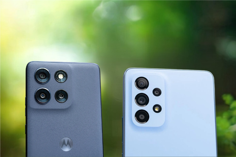 So sánh camera Samsung Galaxy A53 và Motorola: đa ống kính vs cảm biến Sony 50MP OIS chụp đêm