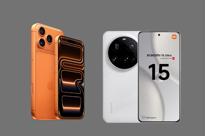 So sánh giá Xiaomi 15 Ultra và iPhone 17 Pro Max