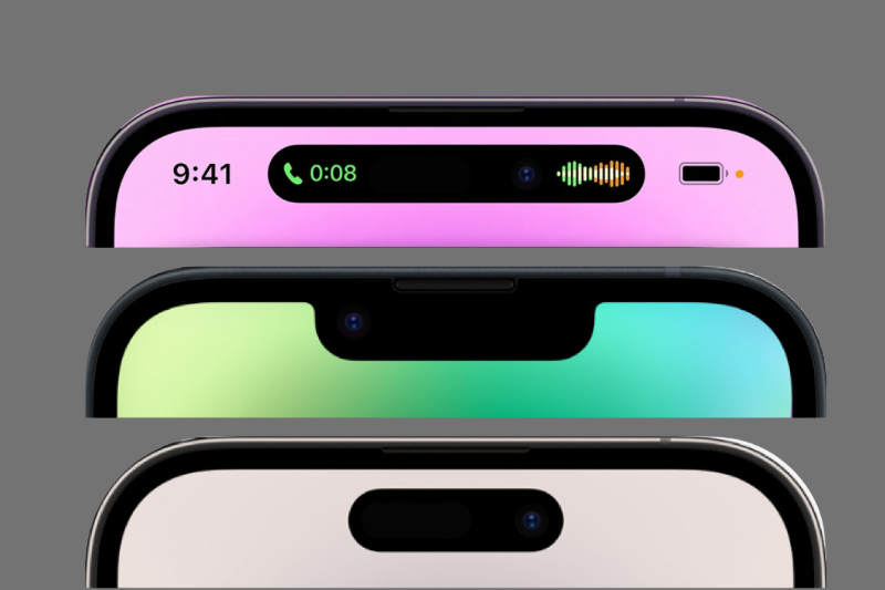 So sánh Dynamic Island và tai thỏ trên iPhone 14 Pro