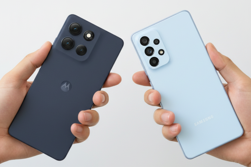 So sánh Motorola Moto G86 Power 5G có mấy màu với Samsung Galaxy A53 trên Chợ Tốt