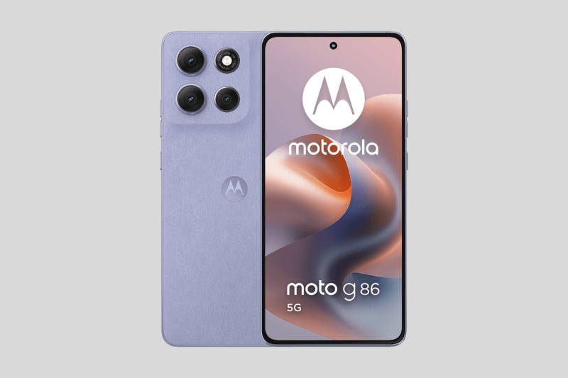 Motorola Moto G86 Power 5G màu PANTONE xanh lilac
