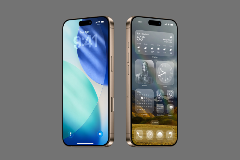 iOS 26 với ngôn ngữ thiết kế Liquid Glass tinh tế