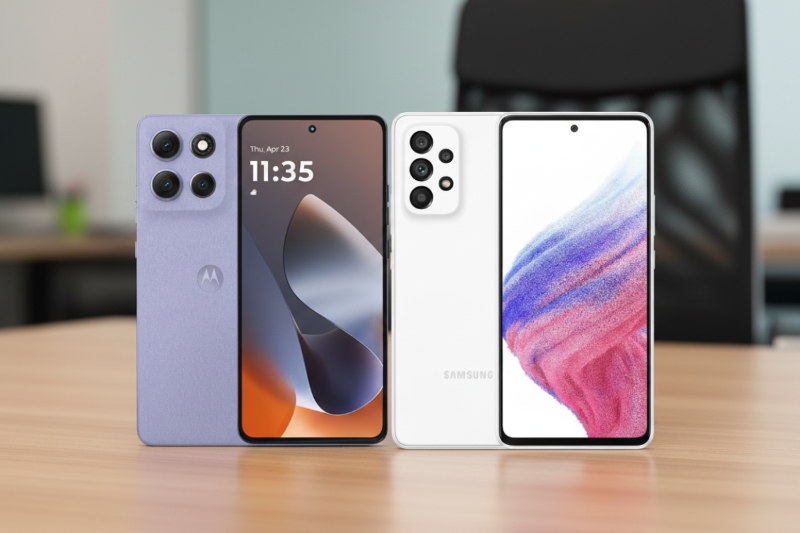 So sánh Motorola Moto G86 Power 5G và Samsung Galaxy A53, nên chọn smartphone nào?