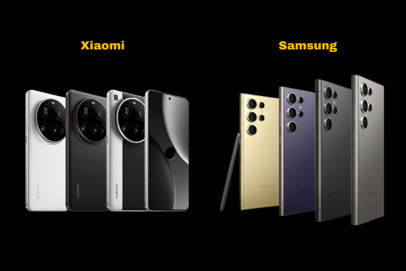 Bảng so sánh đặc điểm cốt lõi giữa điện thoại Xiaomi và Samsung