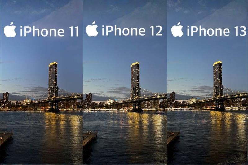 So sánh camera iPhone 11, 12 và 13 về chụp đêm và quay video