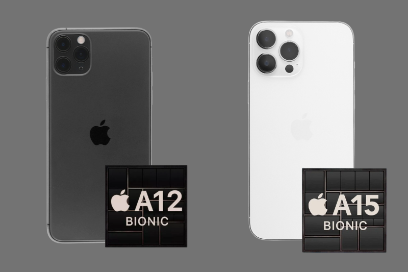 So sánh hiệu năng iPhone 11 Pro Max và iPhone 13 Pro Max với A13 và A15