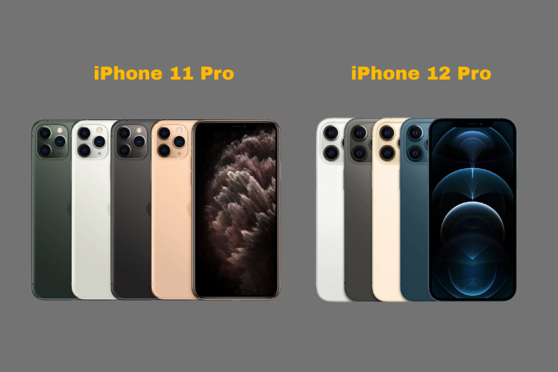 Bảng giá iPhone 11 Pro và iPhone 12 Pro trên thị trường máy cũ
