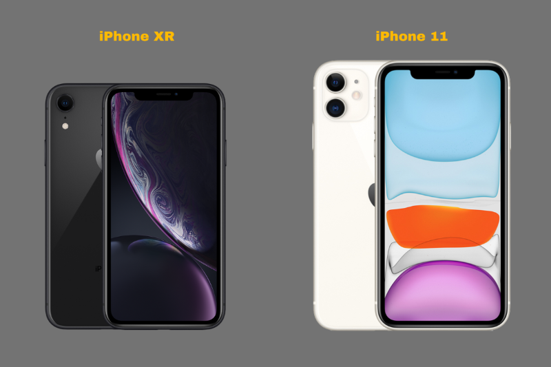 Thiết kế mặt lưng iPhone 11 với cụm camera vuông nổi bật