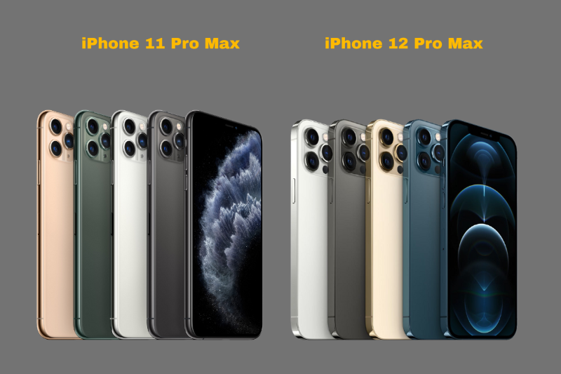 Bảng giá iPhone 11 Pro Max và iPhone 12 Pro Max trên thị trường hiện nay