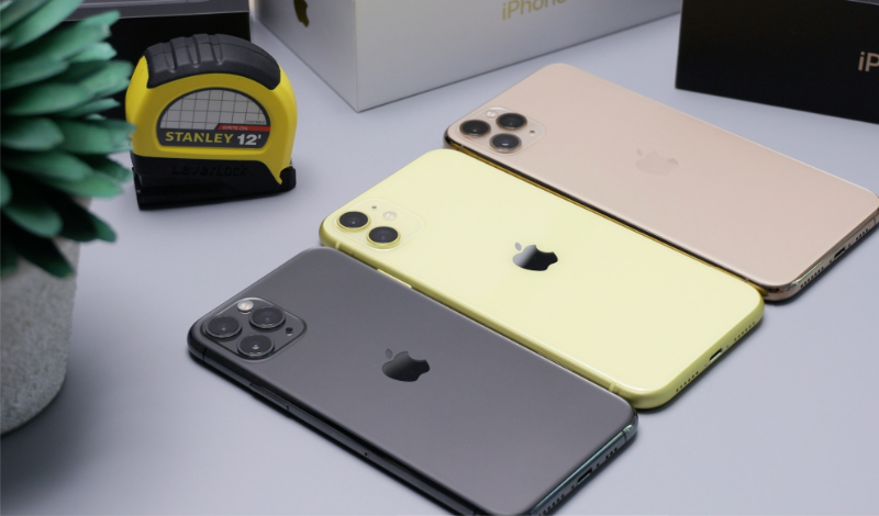 iPhone 11 series sử dụng sạc lightning