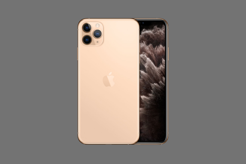 iPhone 11 Pro màu vàng champagne với khung thép không gỉ sang trọng