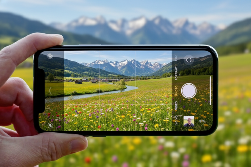 Ảnh chụp ban ngày với độ chi tiết cao và màu sắc tự nhiên