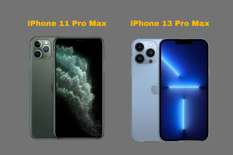 So sánh thiết kế iPhone 11 Pro Max và iPhone 12 Pro Max bo cong – cạnh phẳng