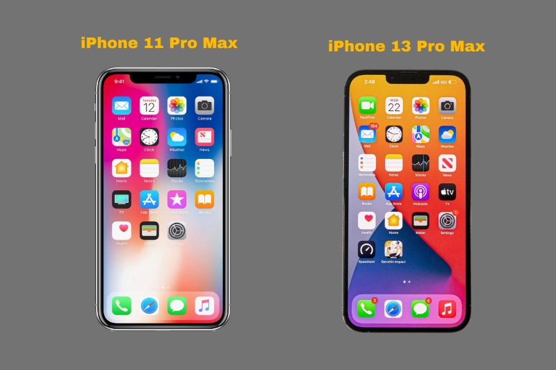 So sánh màn hình iPhone 11 Pro Max và iPhone 12 Pro Max 60Hz vs 120Hz