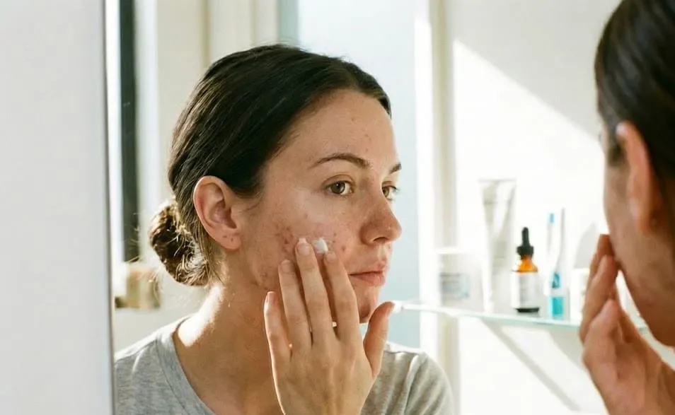 Xử lý mụn an toàn bằng spot treatment và bảo vệ da khỏi tổn thương trước Tết