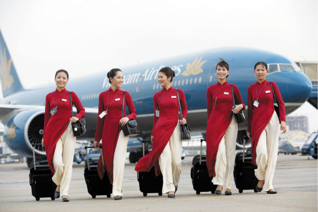 lương tiếp viên hàng không