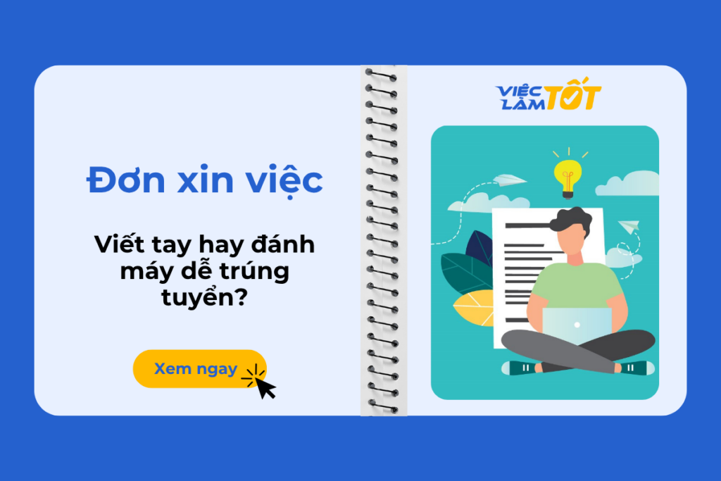 Đơn xin việc nên viết tay hay đánh máy?
