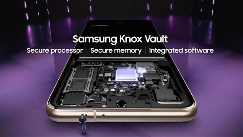 Hệ thống bảo mật Knox Vault nâng cấp phần cứng