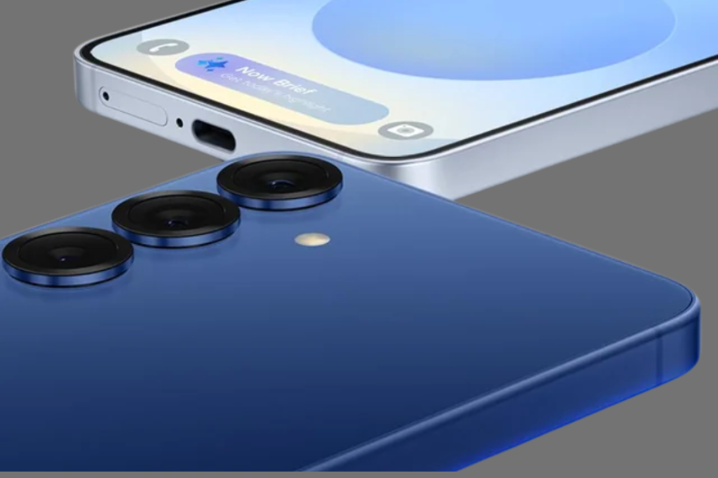 Thiết kế Samsung Galaxy S26 nhỏ gọn với khung bo cong và kính Victus 2