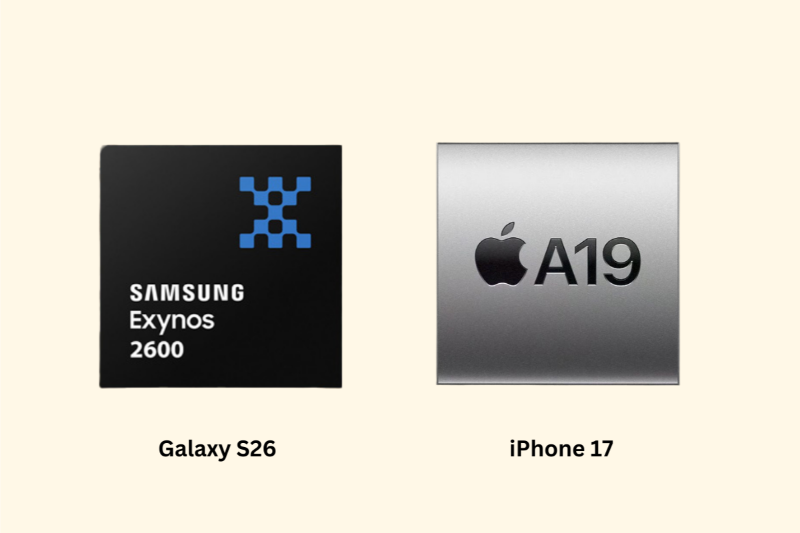 So sánh Galaxy S26 và iPhone 17 - Chip