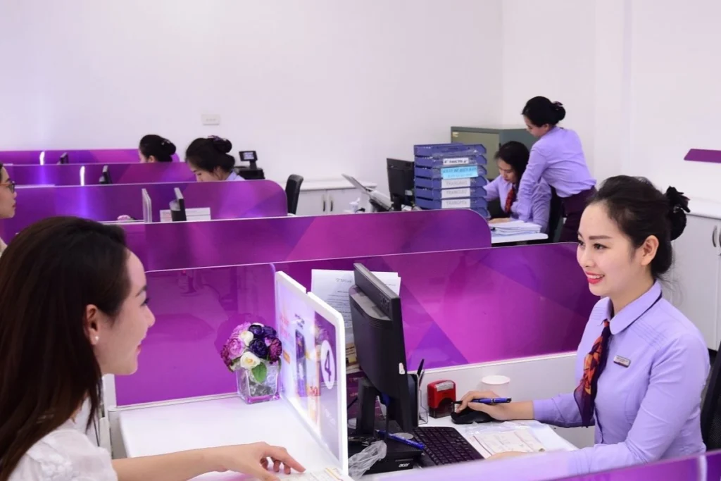 vị trí trong ngân hàng vị trí giao dịch viên