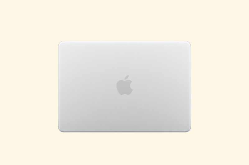 MacBook Neo màu bạc với thiết kế kim loại sang trọng, tối giản