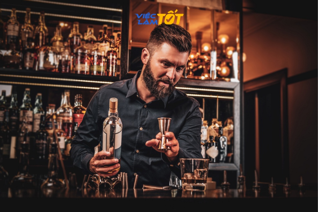 Mức lương hấp dẫn của phục vụ bar