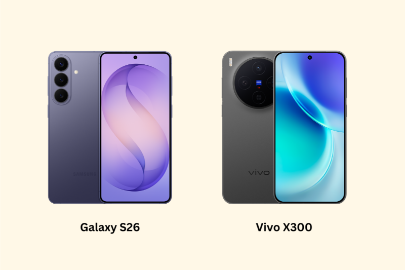 So sánh Galaxy S26 và Vivo X300 - Thiết kế