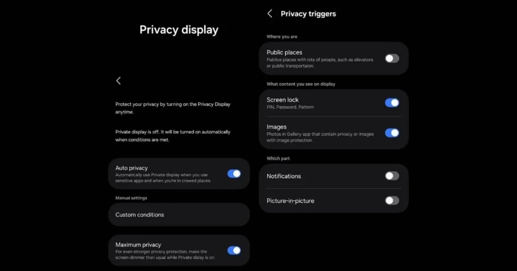 Privacy Display: Các thắc mắc phổ biến