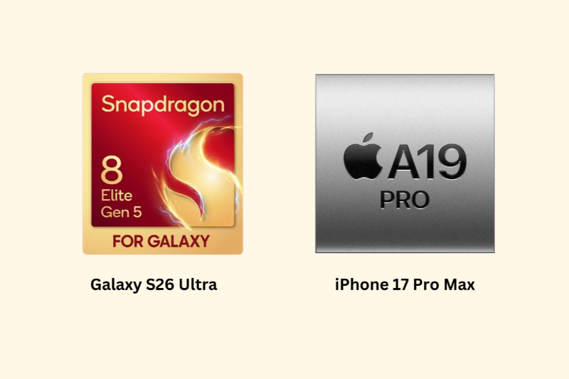 So sánh Galaxy S26 Ultra và iPhone 17 Pro Max - hiệu năng