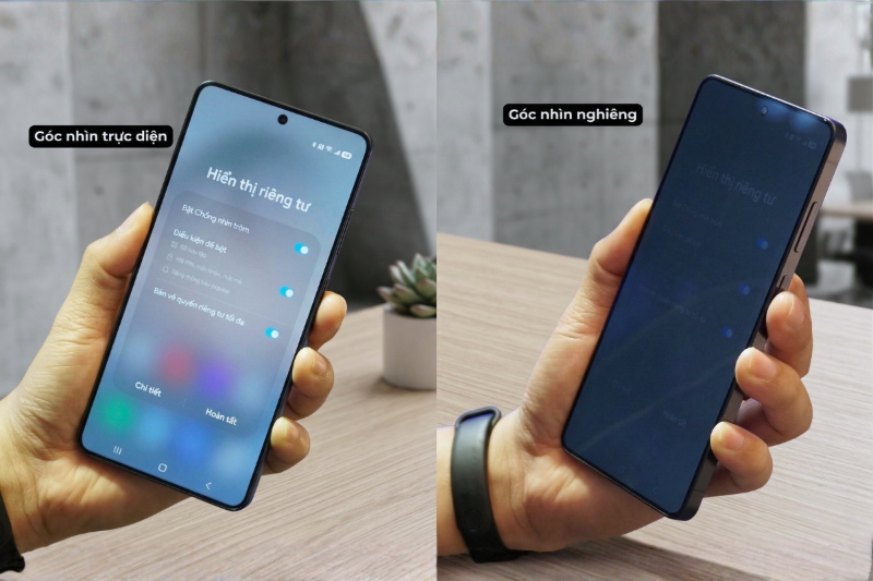 Tính năng chống nhìn trộm màn hình trên Samsung Galaxy S26 Ultra
