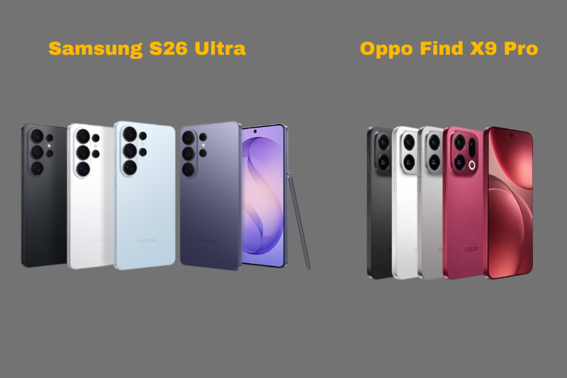 So sánh Samsung Galaxy S26 Ultra và OPPO Find X9 Pro