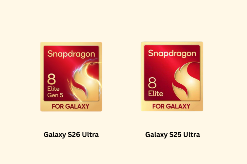 Chip Galaxy S25 Ultra và Galaxy S26 Ultra