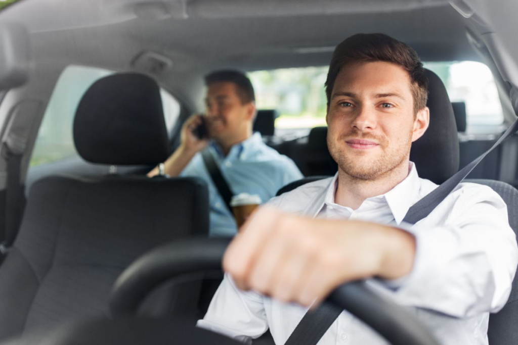 Lái xe taxi chuyên nghiệp