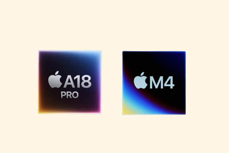 So sánh hiệu năng chip M4 và A18 Pro trên laptop, chênh lệch rõ rệt
