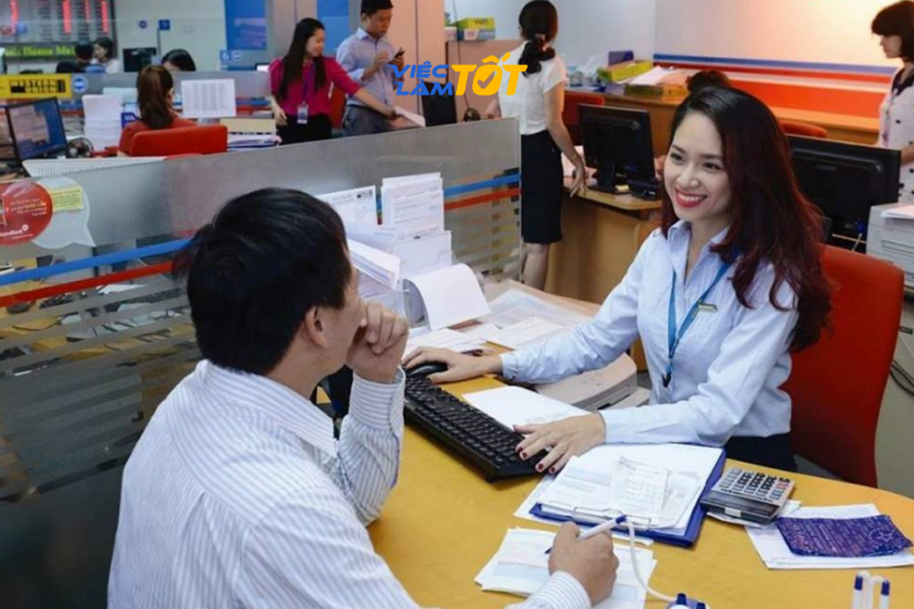 Môi trường làm việc chuyên nghiệp tại ngân hàng