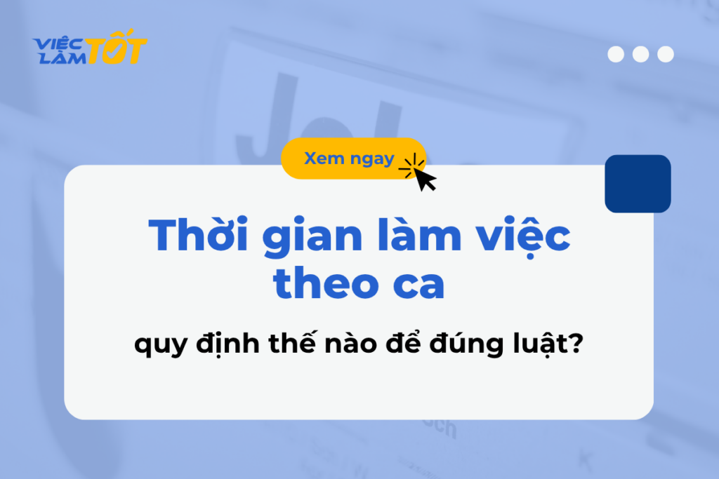 Công nhân đang làm việc tại dây chuyền sản xuất theo ca