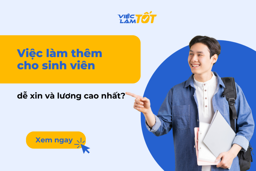 việc làm thêm cho sinh viên năng động
