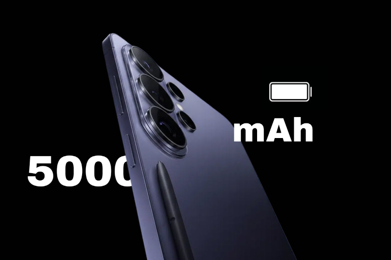 Samsung Galaxy S26 Ultra trang bị pin 5.000 mAh cho thời gian dùng dài