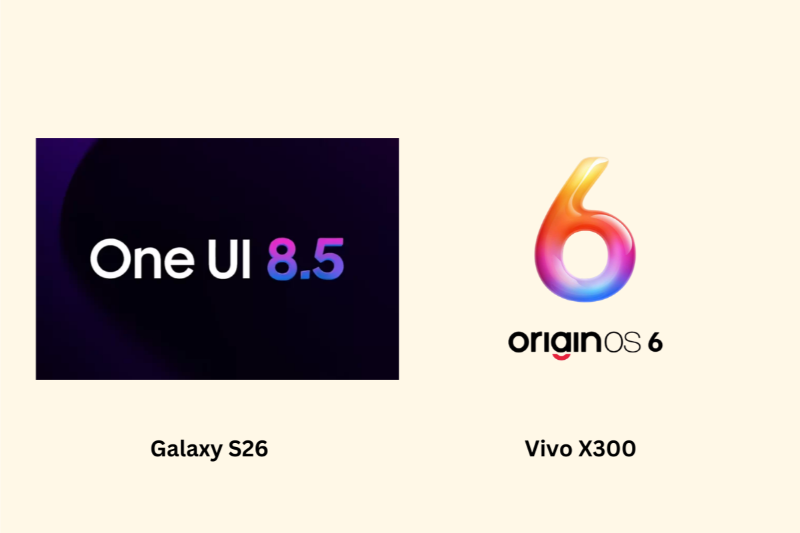 So sánh Galaxy S26 và Vivo X300 - Hệ điều hành