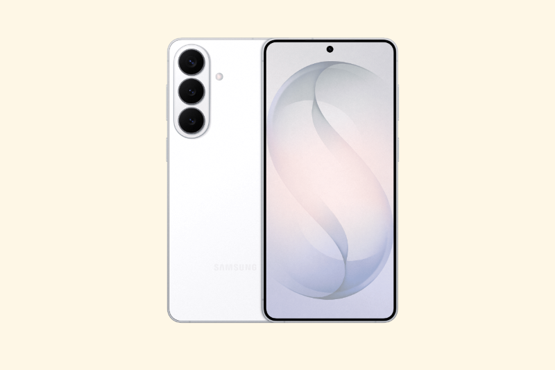 Galaxy S26 Plus màu Trắng Classic với mặt lưng kính sang trọng