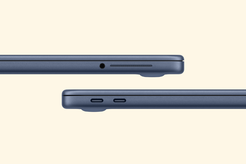 Pin và cổng kết nối USB-C trên MacBook Neo cho làm việc di động