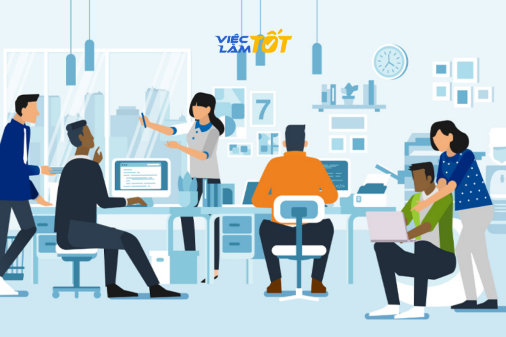 Một công ty tốt luôn tạo ra môi trường làm việc tích cực và gắn kết