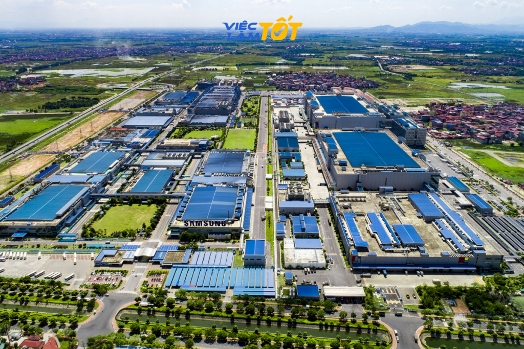 Công nhân đang làm việc chuyên nghiệp trong dây chuyền sản xuất
