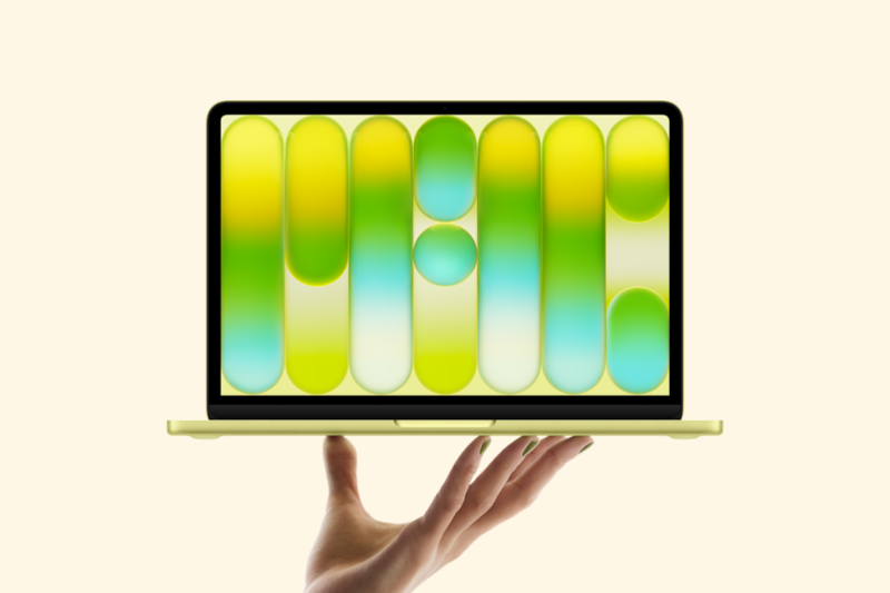 Màn hình Liquid Retina 13 inch sắc nét trên MacBook Neo