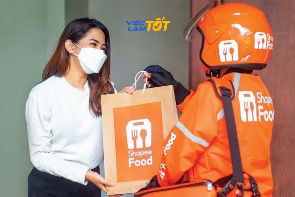 đăng ký ShopeeFood tài xế giao đồ ăn
