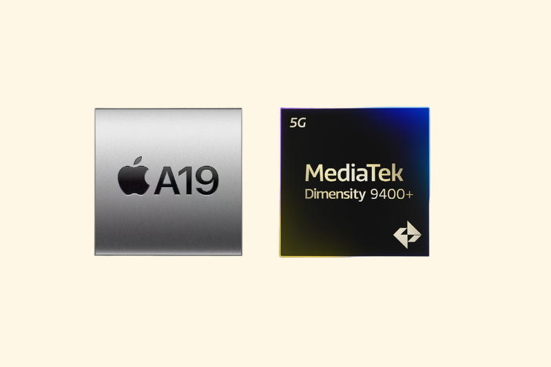 So sánh hiệu năng Apple A19 và Dimensity 9400+ trên iPhone 17e vs Xiaomi 15T Pro