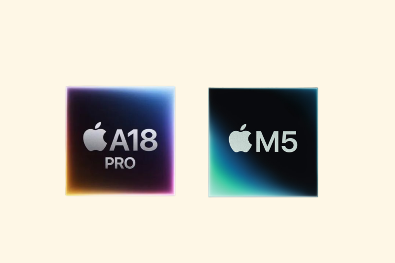 So sánh hiệu năng chip A18 Pro và M5 trên MacBook Neo và MacBook Air